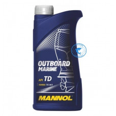 Масло моторное MANNOL Outboard Marine п/с 1л 7207 1412