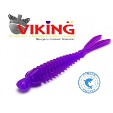 Приманка Viking Двухвостка 63мм Фиолетовый 